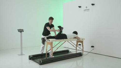 Stretching del Quadricipite (prono)